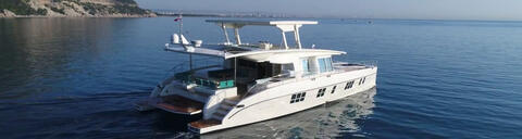 Serenity Yachts 64 Hybrid Solar Electric Powercat