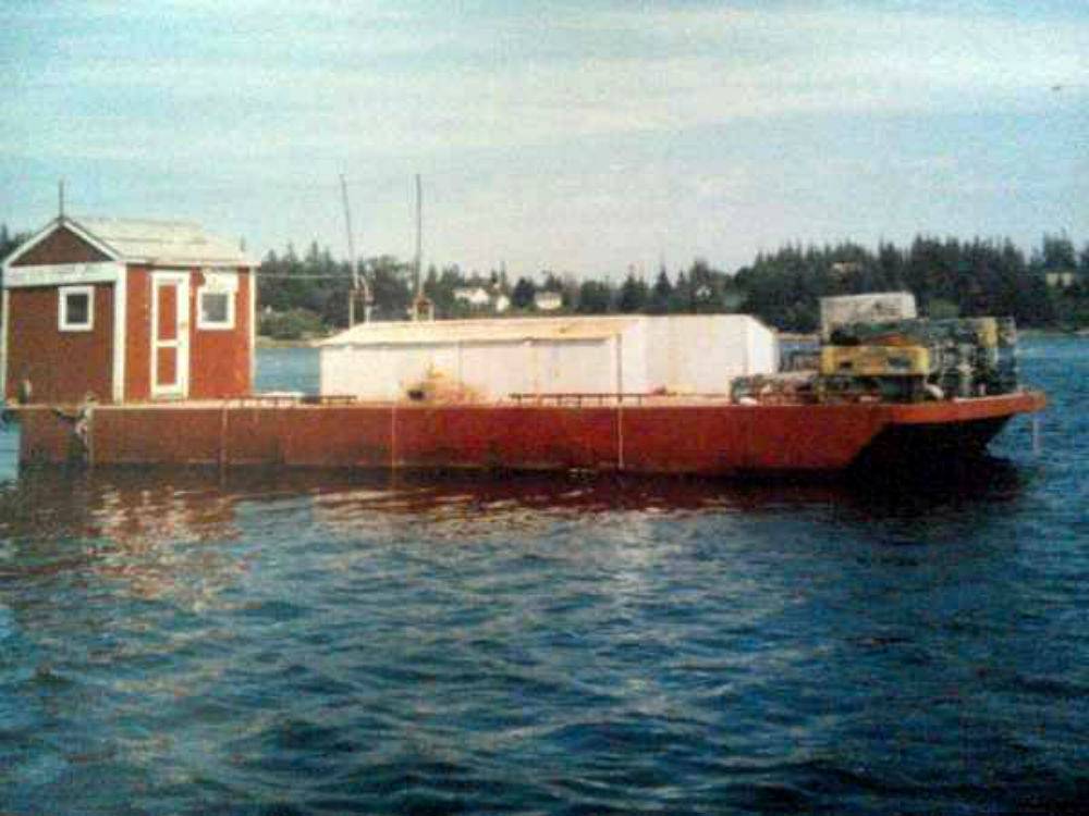 Corten Steel 20' x 52' Barge - picture 2