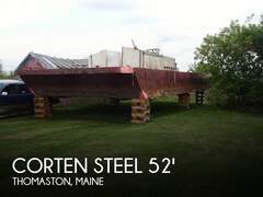 Corten Steel 20' x 52' Barge - zdjęcie 1