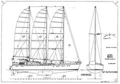 96' 3 Masted Schooner Project - immagine 3