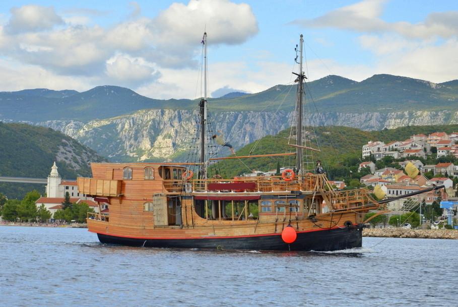 Ladjedelnica Piran Wooden Sailing Passenger Ship - resim 2