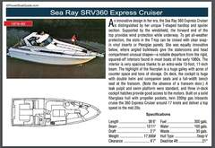 Sea Ray SRV 360 Express Cruiser - фото 6