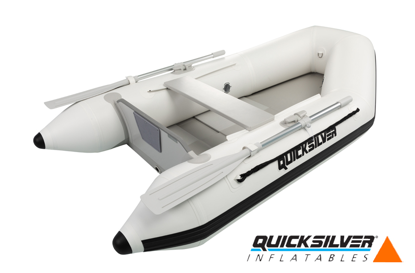 Quicksilver 240 Tendy Air Deck PVC Luftboden - resim 3