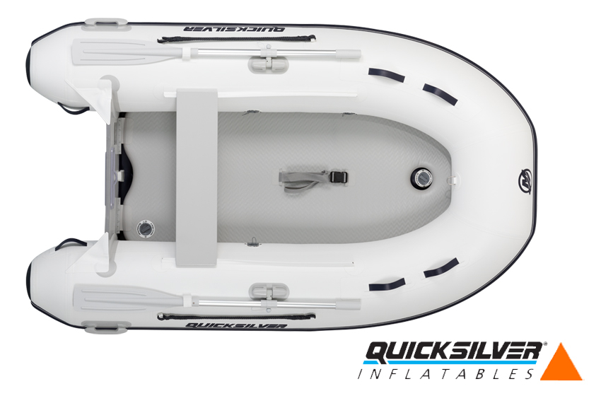 Quicksilver 300 Air Deck PVC Luftboden Schlauchboot - immagine 3