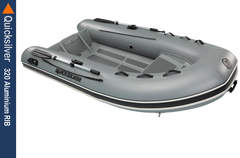 Quicksilver 320 Aluminium RIB PVC Schlauchboot - billede 1