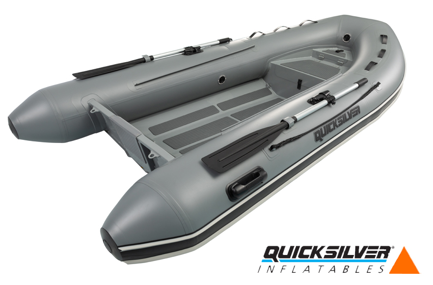 Quicksilver 350 Aluminium RIB PVC Schlauchboot - imagem 3