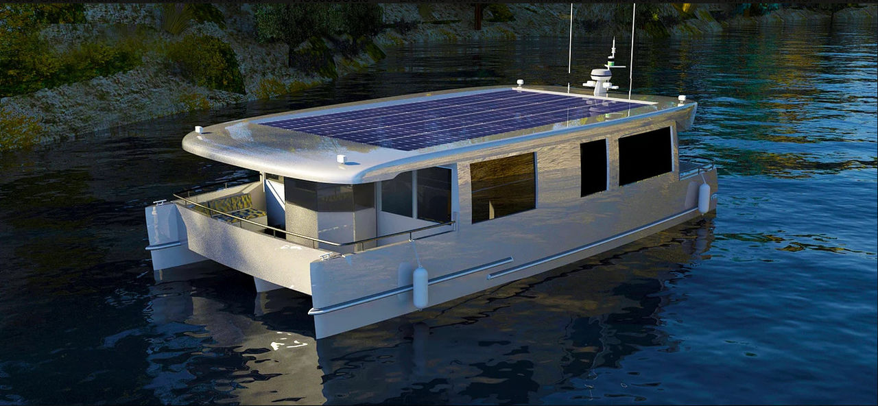 Maison Marine Smart 40' Houseboat - picture 2
