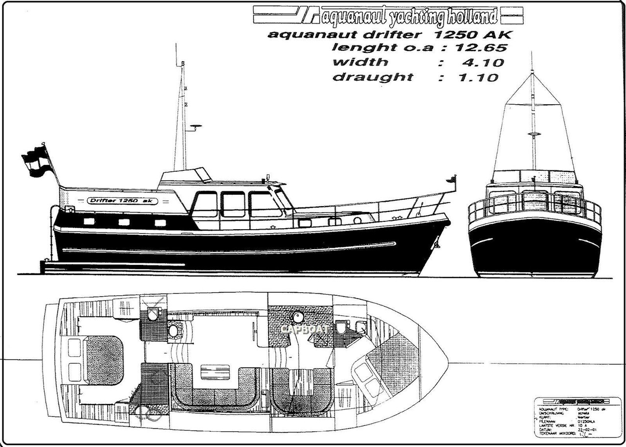 Aquanaut 1250 Drifter - resim 2
