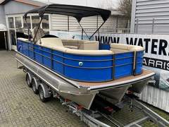 Pontoonboot 25FT 3-Tubes Blue - resim 7