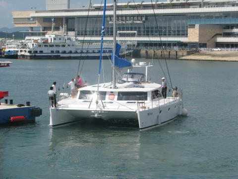 GHI Yachts sail Catamaran 52