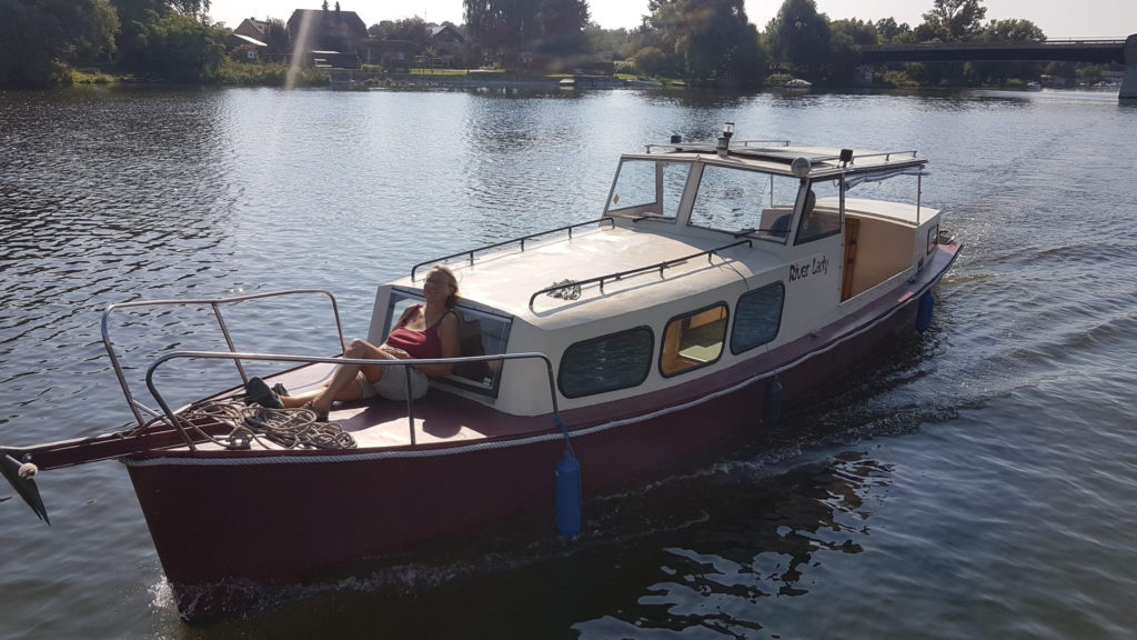 Eigenbau Riverlady Schnes Wanderboot mit Wenig - fotka 2