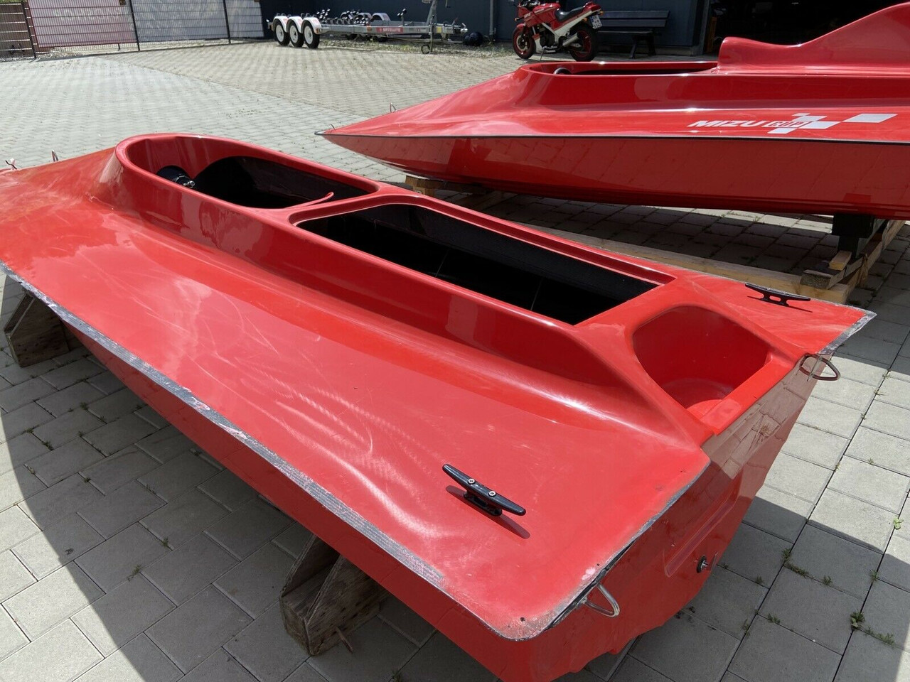 Mizu GT60 Carbon Rennboot aus Kohlefaser, Innen - billede 3