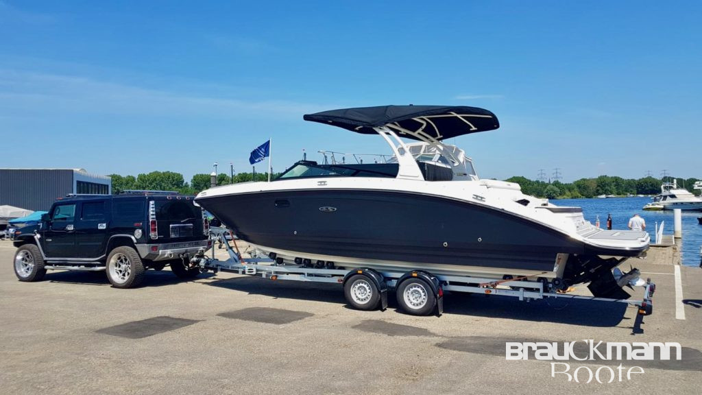 Sea Ray 270 SDX mit Brenderup 35 To Trailer - imagem 3