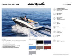 Sea Ray Sun Sport 230 SSE 2486665 - resim 3