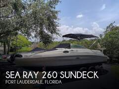 Sea Ray 260 Sundeck - imagem 1