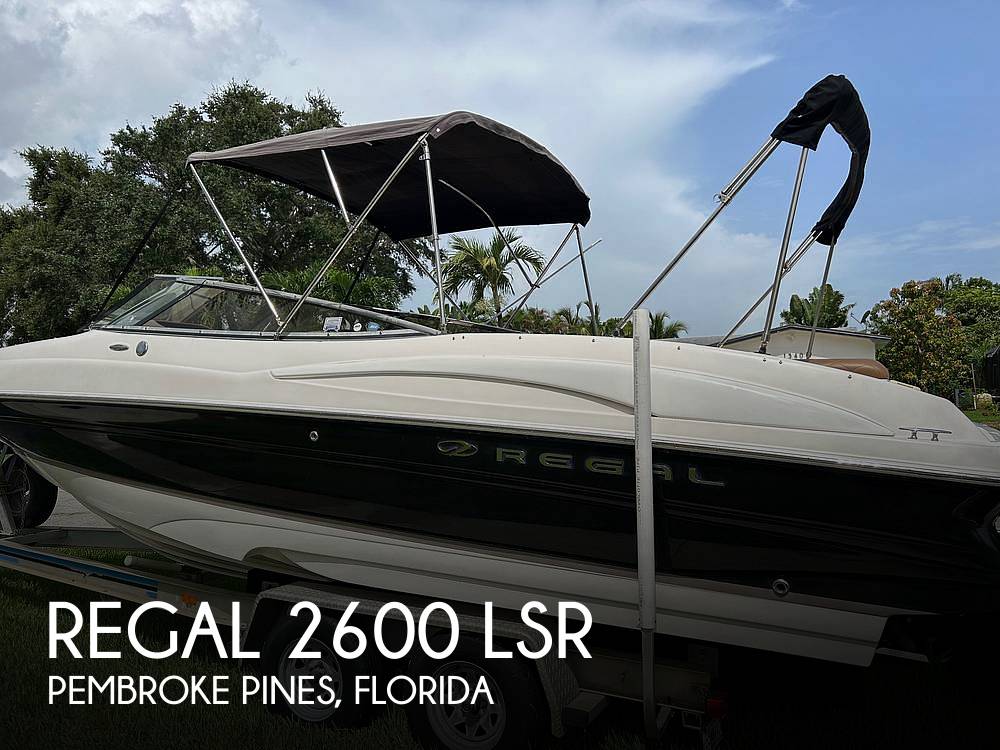 Regal 2600 lsr (powerboat) for sale