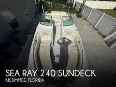 Sea Ray 240 Sundeck - imagem 1