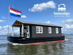 Homeship Vaarchalet 1250D Luxe Houseboat - resim 1