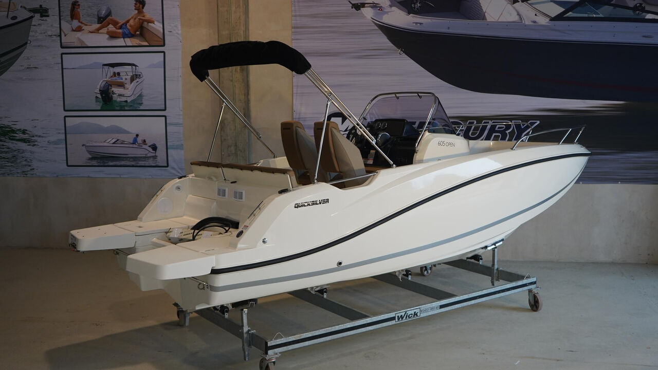 Quicksilver Activ 605 Open mit 115 PS Lagerboot - image 3