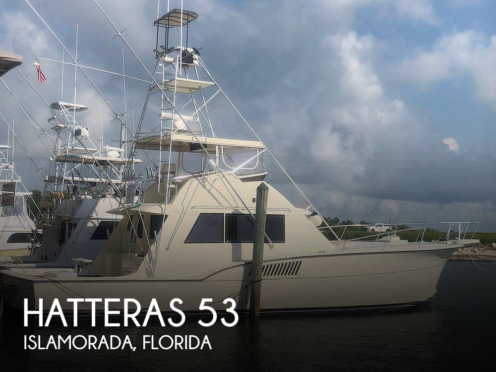 Hatteras 53 Sportfish Convertible