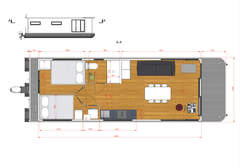 Hausboot ECO 12 (Barkmet Houseboat) - fotka 8