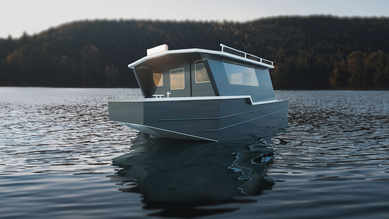 Aluminium Angelboot / Carp Boat - Hammer 590 C - immagine 3