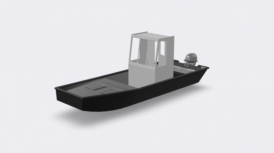 Black Workboats 500 PRO Cabin - imagem 2