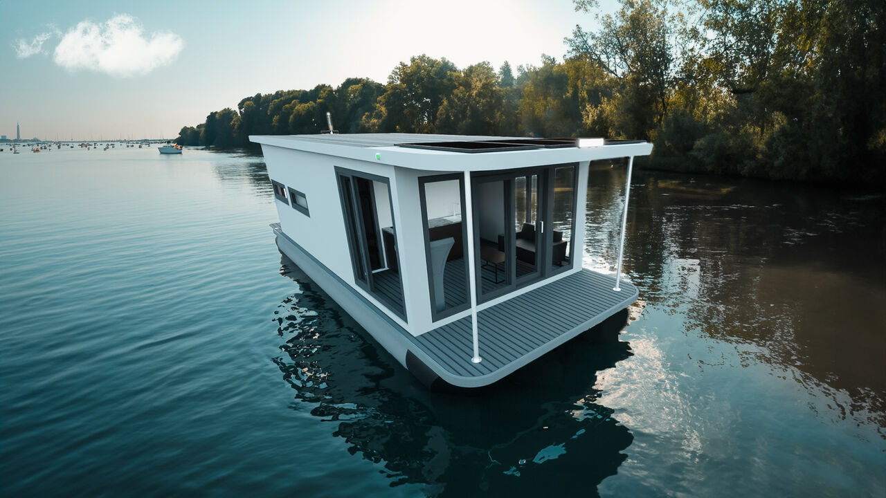 Hausboot ECO 10 (Houseboat Herstellung) - picture 3