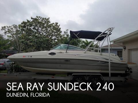 Sea Ray Sundeck 240