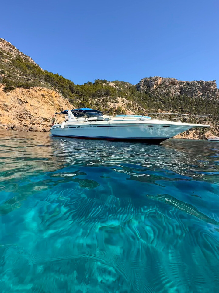 Sea Ray 400 Sport Cruiser Charter Company auf Mallorca - resim 2