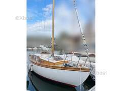Richard Chassiron CF Classic Wooden Sailing BOAT - resim 1