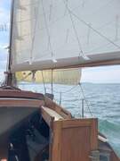 Richard Chassiron CF Classic Wooden Sailing BOAT - resim 6