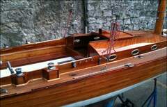 Classic Wooden Sailboat - billede 7