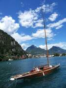 Classic Wooden Sailboat - billede 3